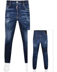 DSquared² - Mid Wash 642 Regular Fit Jeans - Lyst