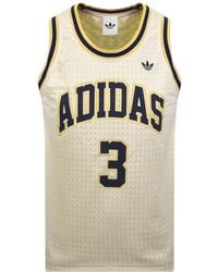 adidas Originals - Logo Jersey Vest - Lyst