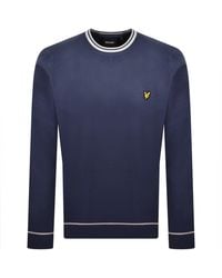 Lyle & Scott - Tipped Sweatshirt - Lyst