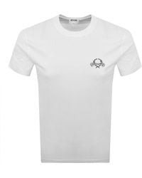 Moschino - Laurel Crown Logo T Shirt - Lyst