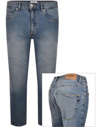 Farah - Farah Elm Mid Wash Slim Fit Jeans - Lyst