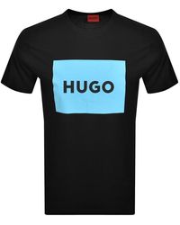 HUGO - Dulive Crew Neck T Shirt - Lyst