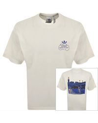 adidas Originals - Paris View T Shirt Off - Lyst