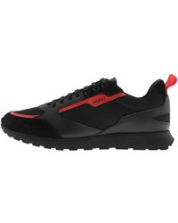 HUGO Synthetic Icelin Runn in Blue for Men - Lyst