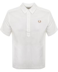 Fred Perry - Short Sleeve Pullover Shirt - Lyst