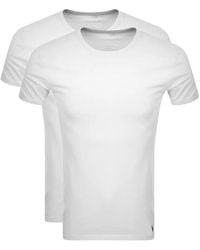 Ralph Lauren - 2 Pack Crew Neck T Shirts - Lyst