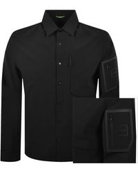 BOSS - Boss Globe Overshirt - Lyst