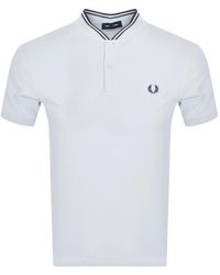 Fred Perry - Bomber Collar Polo T Shirt - Lyst