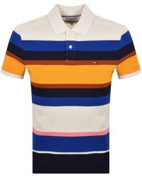Tommy Hilfiger - Roadmap Stripe Polo T Shirt - Lyst
