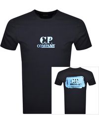 C.P. Company - Cp Company Graphic Logo T Shirt - Lyst