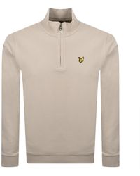 Lyle & Scott - Quarter Zip Sweatshirt - Lyst