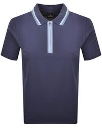 Paul Smith - Tipped Polo T Shirt - Lyst