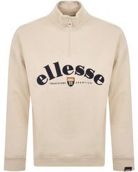 Ellesse - Roane Quarter Zip Sweatshirt - Lyst