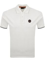 Napapijri - E Badge Polo T Shirt - Lyst