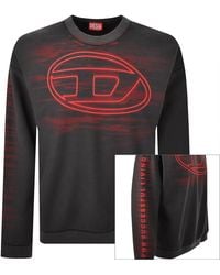 DIESEL - S Boxt T1 Sweatshirt - Lyst