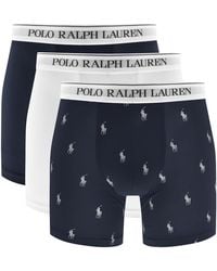 Ralph Lauren - Underwear 3 Pack Trunks - Lyst