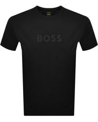 BOSS - Boss Silicon Logo T Shirt - Lyst