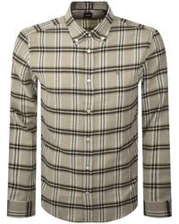 BOSS BUSINESS - Boss Liam Check Shirt - Lyst