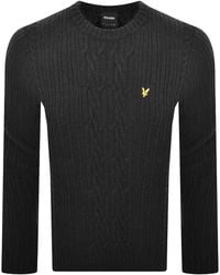 Lyle & Scott - Cable Knit Jumper - Lyst