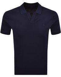 Ralph Lauren - Open Neck Polo T Shirt - Lyst