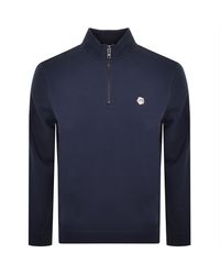 Ted Baker Cotton Rebal 1/4 Zip 