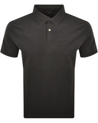 Replay - Short Sleeved Logo Polo T Shirt - Lyst
