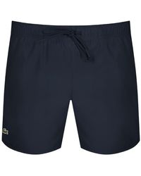 Lacoste - Core Essentials Swim Shorts - Lyst