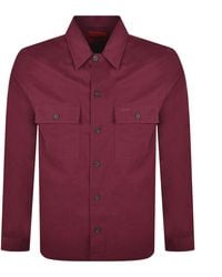 HUGO - Epoldo Overshirt Jacket - Lyst