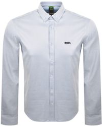 BOSS - Boss St Motion Long Sleeve Shirt - Lyst