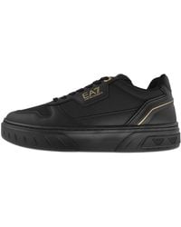 EA7 - Emporio Armani Logo Trainers - Lyst