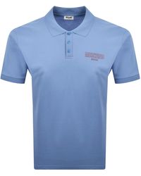 Moschino - Swim Short Sleeved Polo T Shirt - Lyst