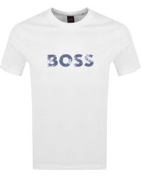 BOSS - Boss Te Effect T Shirt - Lyst