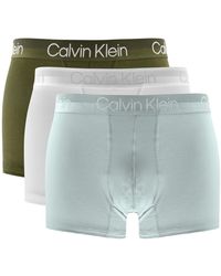 Calvin Klein Underwear Body Boost Trunk in White for Men | Lyst