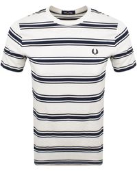Fred Perry - Sport Fine Stripe T Shirt - Lyst
