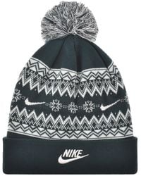 Nike - Fair Isle Knit Beanie Hat - Lyst