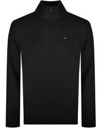 Tommy Hilfiger - Quarter Zip Sweatshirt - Lyst
