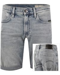 G-Star - G-Star Mosa Denim Shorts - Lyst