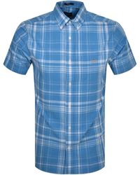 GANT - Reg Ut Plaid Flannel Shirt - Lyst