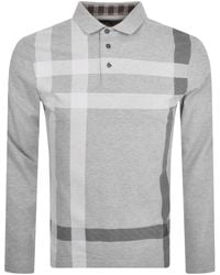 Barbour - Blaine Long Sleeve Polo T Shirt - Lyst