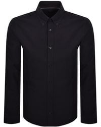 BOSS BUSINESS - Boss H Roan Slim Fit Shirt Dark - Lyst