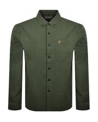 Farah - Farah Marvin Overshirt Rosemary - Lyst