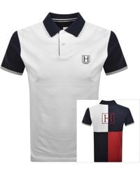 Hackett - Heritage Quad Polo T Shirt - Lyst