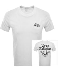 TRUE RELIGION - Trade Marked T Shirt - Lyst
