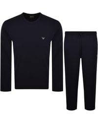 Armani - Emporio Lounge Tracksuit - Lyst