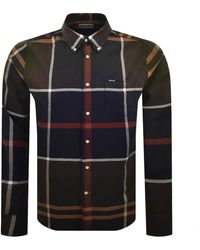 Barbour - Long Sleeved Dunnon Check Shirt - Lyst