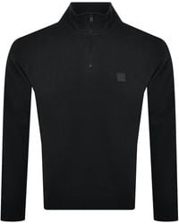 BOSS - Boss Zetrust Quarter Zip Sweatshirt - Lyst
