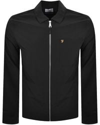 Farah - Farah Fintoni Long Sleeve Overshirt - Lyst