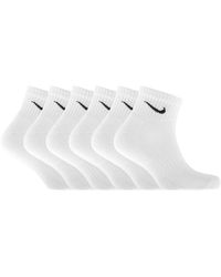 Nike - 6 Pack Ankle Socks - Lyst