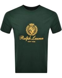 Ralph Lauren - Crew Neck T Shirt Forest - Lyst