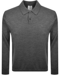 Calvin Klein - Knit Polo T Shirt - Lyst
